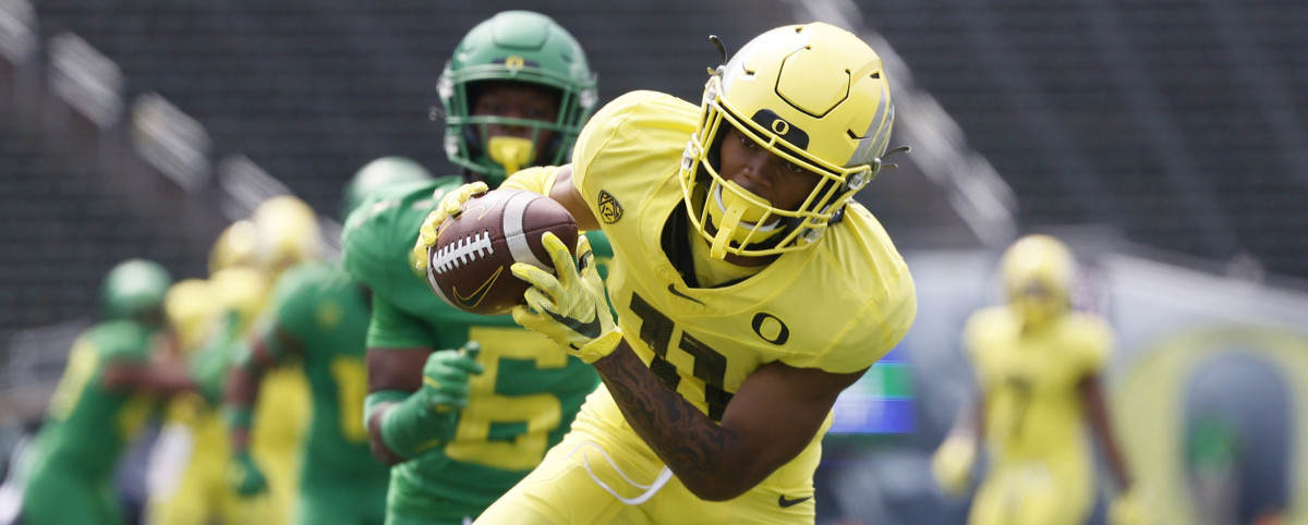 Troy Franklin 2021 Spring Game